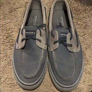 Men’s canvas sperrys